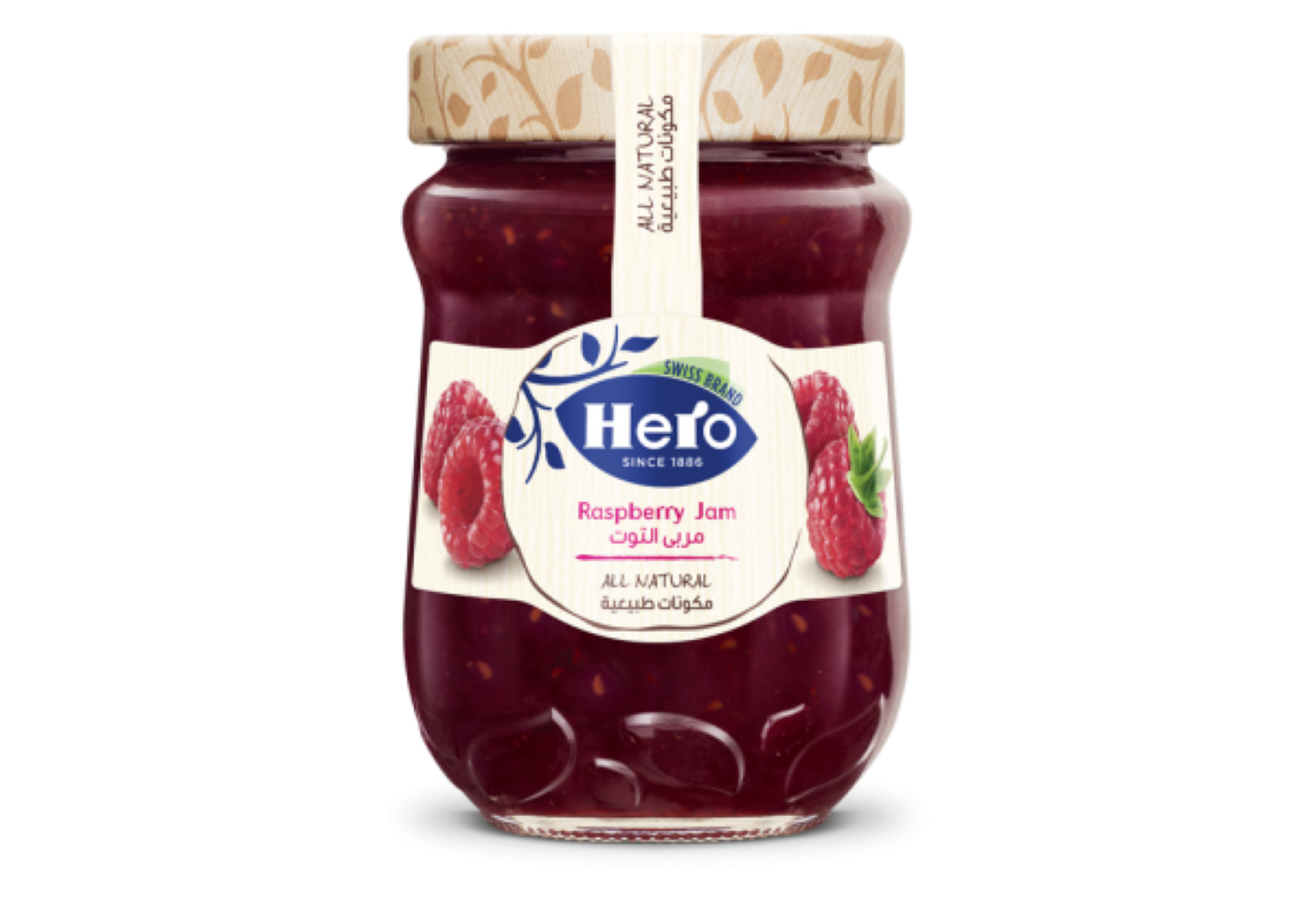 HERO RASPBERRY JAM 350G